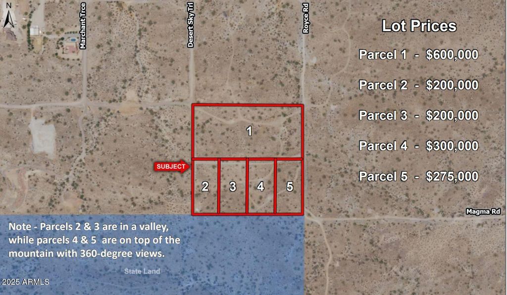 Photo of 0 N Lot 1 - Royce Road #-, Queen Creek, AZ 85142 (MLS # 6981752)