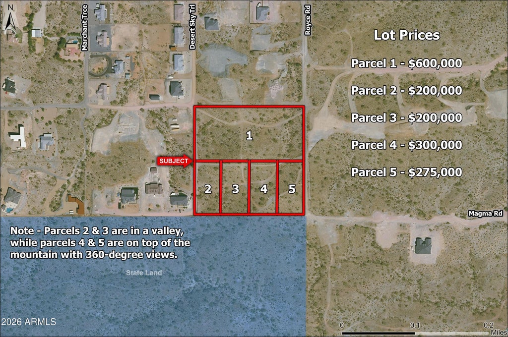Photo of 0 N Lot 1 - Royce Road #-, Queen Creek, AZ 85142 (MLS # 6981752)