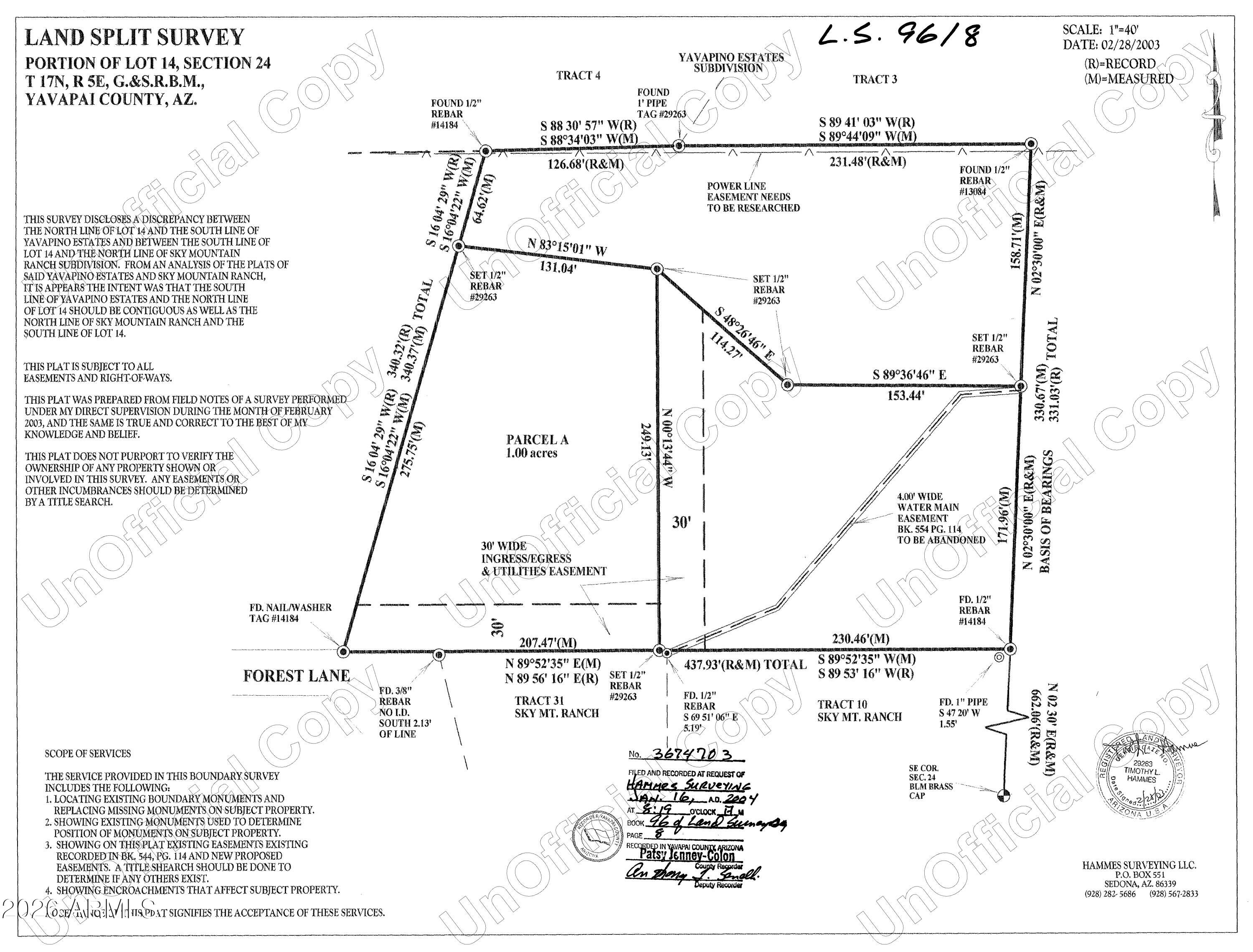 Chapel Area: Skyline Estates - Land
