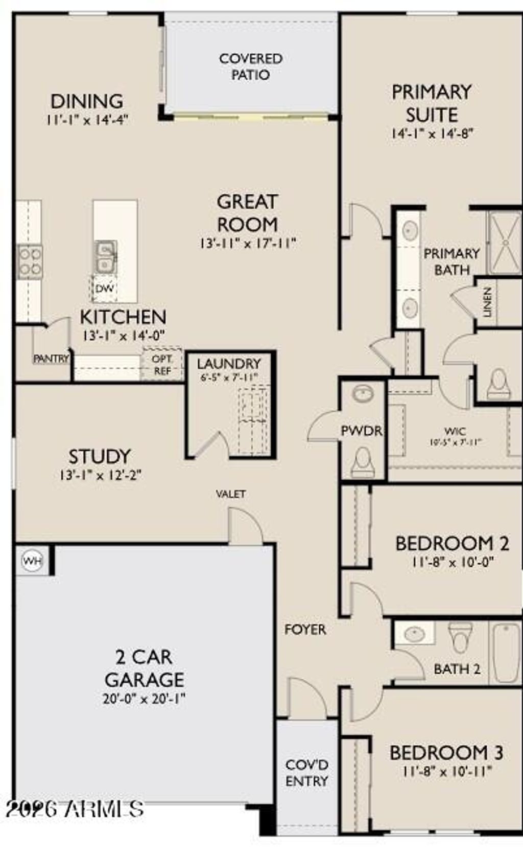 Photo of 34007 N Germander Drive, San Tan Valley, AZ 85143 (MLS # 7001088)
