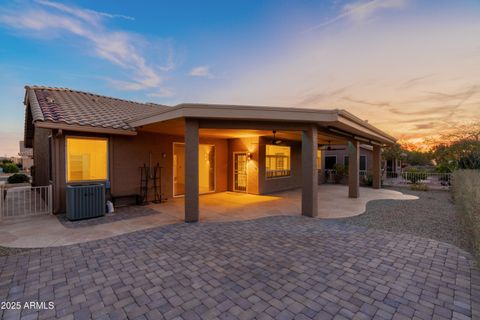 A home in Gold Canyon