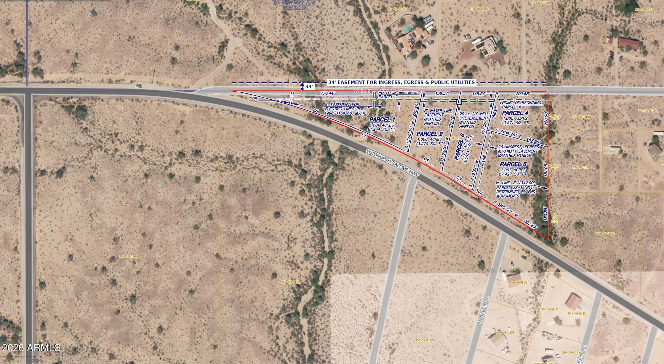 Homes for Sale in Queen Creek Arizona 2 33710 W SALOME Highway Parcel 2