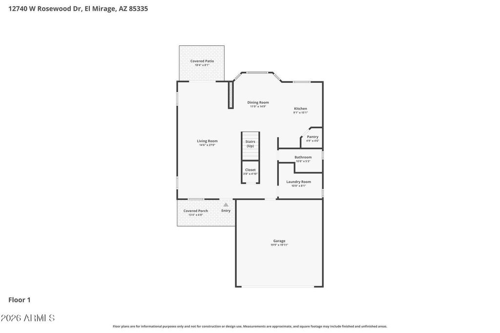 Photo of 12740 W Rosewood Drive, El Mirage, AZ 85335 (MLS # 7008152)
