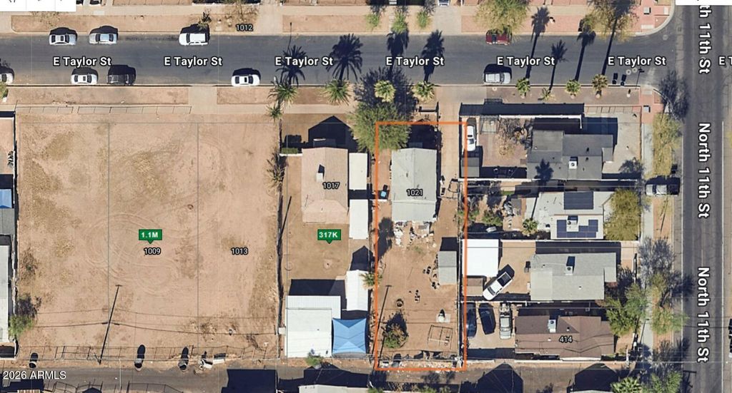 Photo of 1021 E Taylor Street, Phoenix, AZ 85006 (MLS # 7032747)