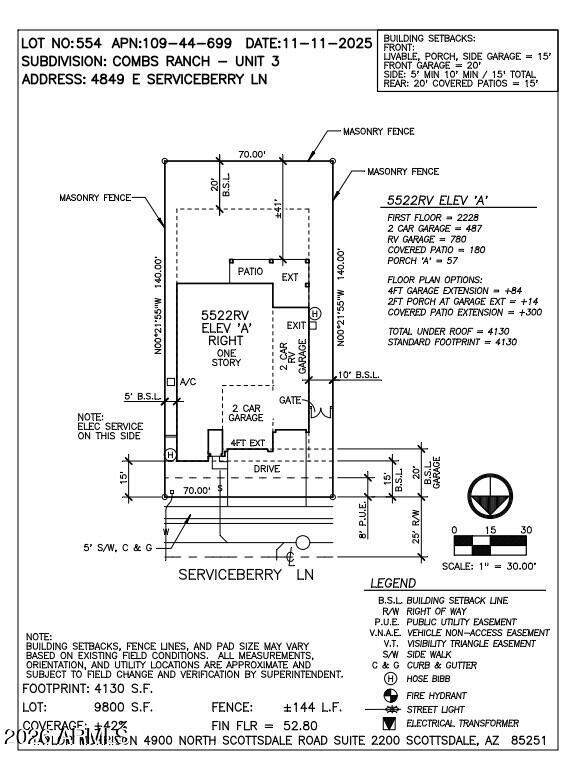 4849 E SERVICEBERRY Lane