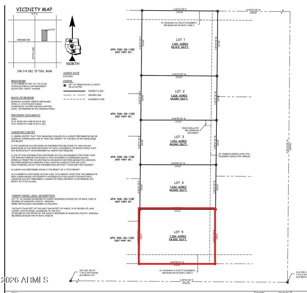 Photo of 376 W Orange Drive #Lot 5, Tonopah, AZ 85354 (MLS # 6975022)