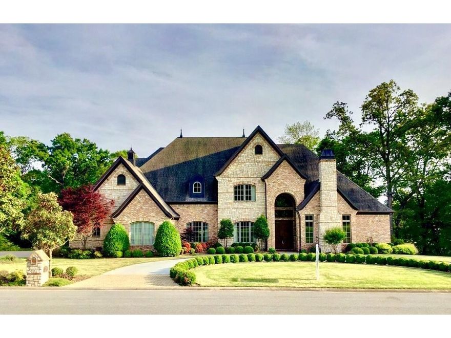 Elegant yet comfortable layout in private wooded cul-de-sac. Entertainer's dream kitchen and backyard. Viking appliances; lots of windows and light! Enclosed outdoor gazebo with kitchen. Hot tub with waterfall into heated swimming pool. New upgraded sound and theater system. Sound system throughout. All En-Suite bedrooms. 1 new HVAC unit. Two new 50 gallon water heaters.