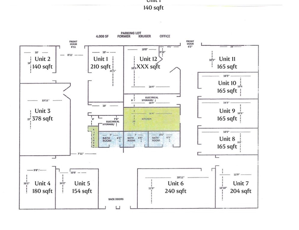 Lease an individual office conveniently located within minutes of the new Walmart Corporate Campus. Tenants enjoy access to a shared kitchen, with all utilities included - a hassle-free, flexible space for yyour business.