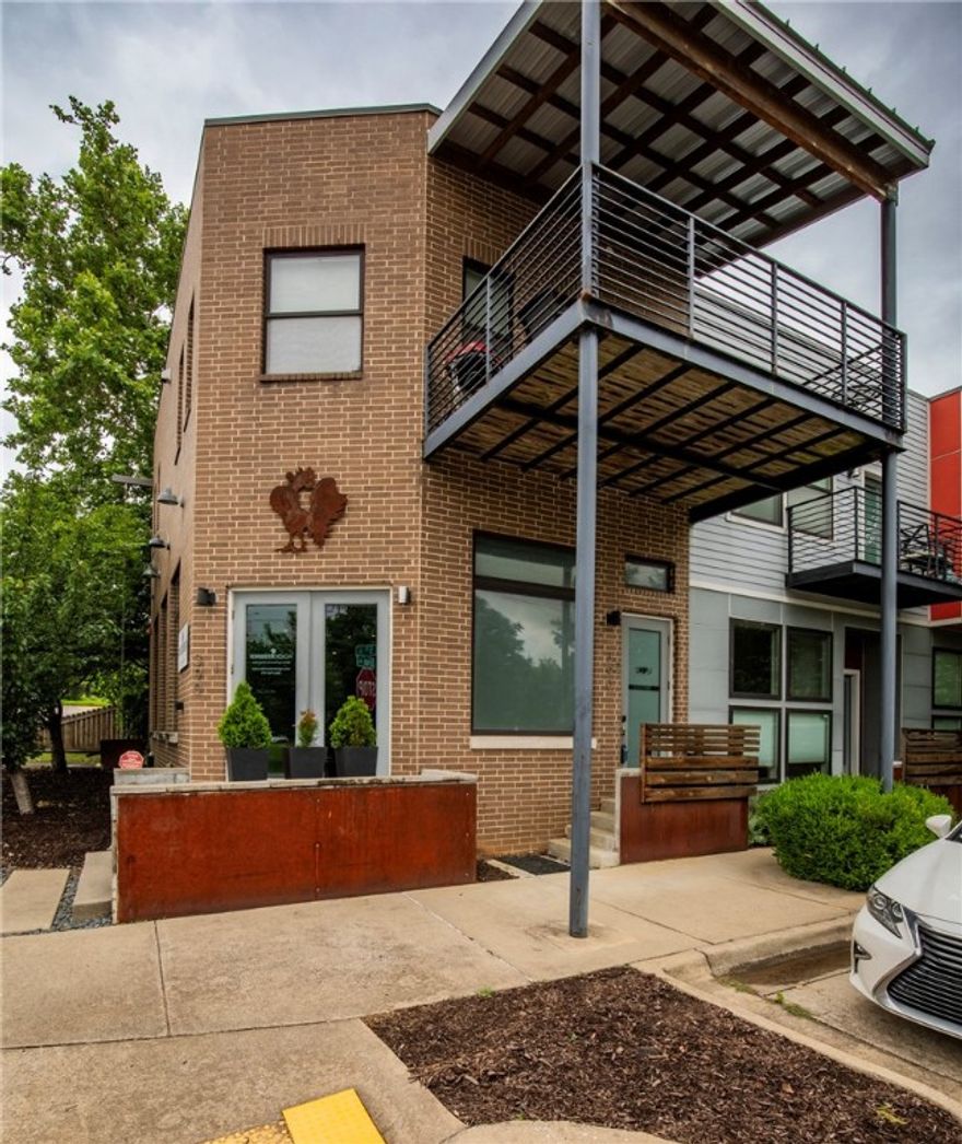 Very Rare Office / Condo Combination totaling 1,520 sqft. On the first level there is an amazing 760 sq ft office zoned CI (commercial improvement). On the second level there is an updated 760 sq ft condo w/ covered patio zoned R1 (residential). The office parcel is 765-29475-100. The condo parcel is 765-29475-000. The location is perfectly close to the University of Arkansas, Dickson St & all things Fayetteville. This property of also listed on the residential side ML#1311556. Don't miss this unique opportunity to invest in a mixed-use option that stands alone in the current marketplace. Call to book your private showing today!