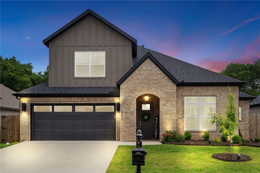 Better than New Construction! This beautiful 2 story home boasts an open, functional layout with 4 bedrooms & 3 full bathrooms. Walk into the the grand entry and living room featuring 11ft ceilings! The chef's kitchen features cabinets to the ceiling, a large island and leathered granite countertops. All 3 bedrooms on the main level, including the primary suite feature walk-in closets. The possibilities are endless in the upstairs bedroom, would be perfect for a bonus room, mother-in-law suite or guest bedroom with it's on suite full bathroom. Enjoy shaded evenings on the extended patio and the fully fenced back yard. Upgrades to the home include: extended patio, wall sconces, wine cooler in kitchen, upgraded fireplace mantle, video doorbell, laundry drop zone & upgraded landscape.  Sellers offering up to $3000 in concessions with acceptable offer to use toward closing costs or rate buy down!