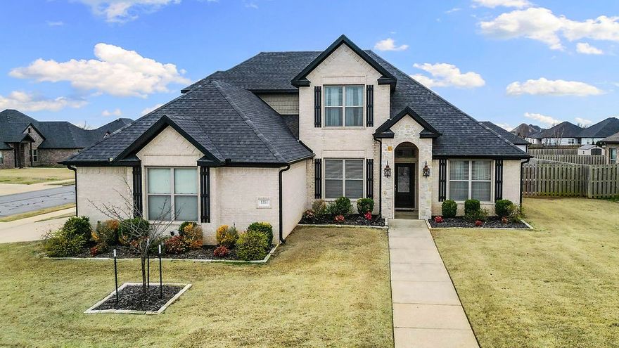 Professional photos coming soon.
Move-In Ready 5 Bedroom in Osage Creek – Built in 2018!

Welcome to this beautifully maintained 2,767 SF home offering 5 bedrooms, 3.5 baths, and a 3-car garage in highly desirable Osage Creek. This open floor plan features a spacious kitchen with gorgeous gray-stained custom cabinets, 3cm granite countertops, stainless steel appliances, and wood-look ceramic tile flowing through the kitchen and living areas. LED lighting enhances the bright, modern feel.

The primary suite offers a spa-like experience with a custom walk-in tile shower. The 5th bedroom is perfectly designed as a media room or flex space to fit your needs.

Situated on a corner lot with fenced yard, irrigation system, gutters, and blinds already installed — truly move-in ready.

Built in 2018 and meticulously cared for, this home offers the space, layout, and upgrades buyers are searching for in Bentonville.

Schedule your showing immediately — homes in Osage Creek do not last.