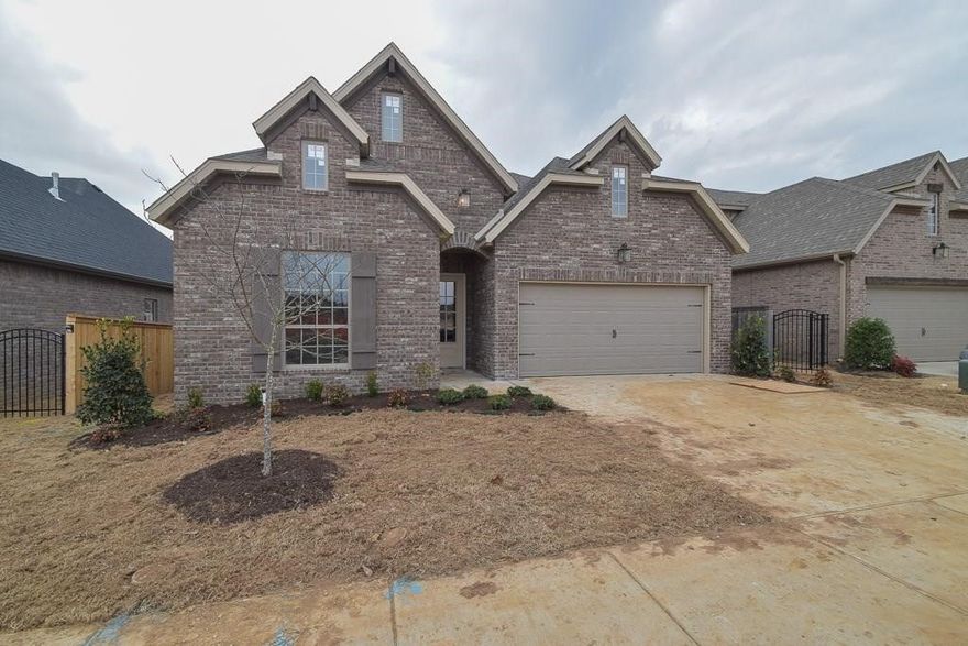 2 story Dogwood home! with an upstairs game room and 4th bedroom and bathroom, it can be a private suite for any one of your favorite family members