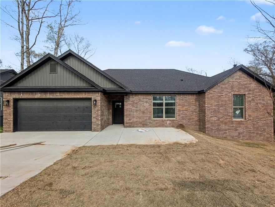 Welcome To Your Next Home! Fence, Blinds, Gutters Included! This Fabulous New Build Is Wrapping Up In April 2026 And It Is A Total Stunner. Step Inside To A Wide-Open Main Living Area That Just Feels Nice And Offers Easy Furniture Placement. 9-Foot Ceilings Throughout. The Kitchen Is Next Level, Featuring Custom Cabinets, Your Choice Of Quartz Or Granite Counters, And A Sharp Tile Backsplash. We Are Talking Under-Cabinet Lighting, A Pantry, And An Island Plus Eat-In Dining Perfect For Entertaining. The Primary Suite Is A Real Retreat With A Top-Tier Bath Offering A Dual Vanity, Full Custom Tile Shower, Private Potty Closet, And A Walk-In Closet. Two Secondary Bedrooms Share A Full Hall Bath That Also Rocks A Dual Vanity—No More Fighting Over Sink Space! With Smart Storage And A Covered Back Deck, This Place Has It All. Look At It. Love It. Contract It. Lets Make It Yours!