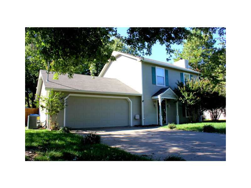 Wonderful 2 story home. Move in ready! Convenient Location! Large Living room with Fireplace. Kitchen with large island. Huge fenced backyard with mature trees and great outdoor living space. Lots of recent updates: new roof & exterior paint in 2007,new heat and air units in 2008, some interior paint and bathroom flooring 2013, kitchen tile flooring and all carpet 2002. This home is ready and waiting for a new owner. Must See!