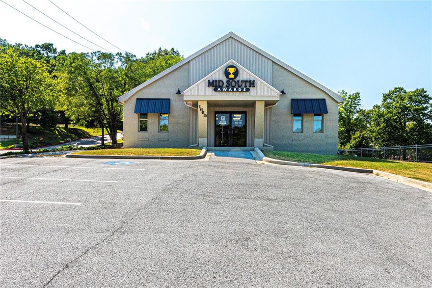 PRIME LOCATION! This 3654 SqFt commercial building with an average of 27,000 traffic count per day is in the middle of the business strip on College Ave! Minutes away from Downtown Fayetteville, the University of Arkansas, and more! This current retail location features both retail space and warehouse space & 11 parking spaces! Currently zoned C-2 the opportunities are endless from government facilities, eating places, amusement facilities, shopping goods, gas stations, drive-in/through restaurants, commercial recreation, office/studios, short-term rentals, and more!