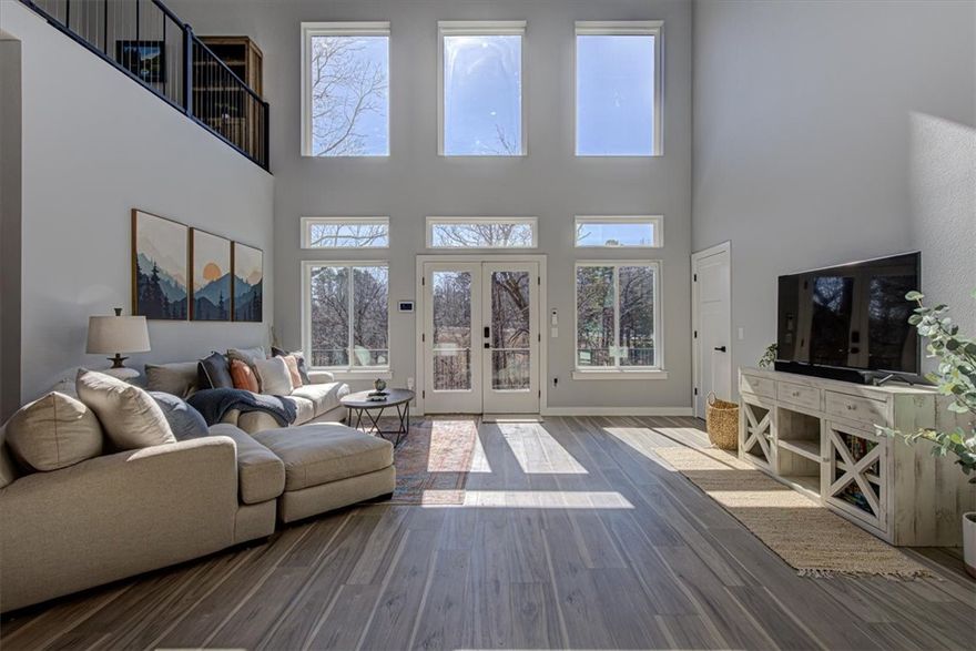 Discover your ideal vacation home in Rogers! This beautiful home, built in 2023, is perfectly situated just 12 minutes from Downtown, 7 minutes from Hobbs State Park, Arkansas’ largest & 9 minutes to Prairie Creek Marina on Beaver Lake. Nestled in an ideal location for those wanting to connect with nature while staying close to town, this property is currently used as an Airbnb, with all items in the home negotiable. The house features sleek architectural lines, expansive windows that fill the interior with natural light & LVP flooring throughout. The open-concept layout boasts granite countertops & stainless appliances in the spacious kitchen. There are two luxurious bedrooms, with a loft area that can serve as a third bedroom space. This property is great for continuing as an Airbnb or as a vacation home near the lake and Hobbs. Perfect for outdoor enthusiasts, the area features numerous trails ideal for hiking & thrilling mountain biking. Experience modern living in harmony with nature in this exceptional home.