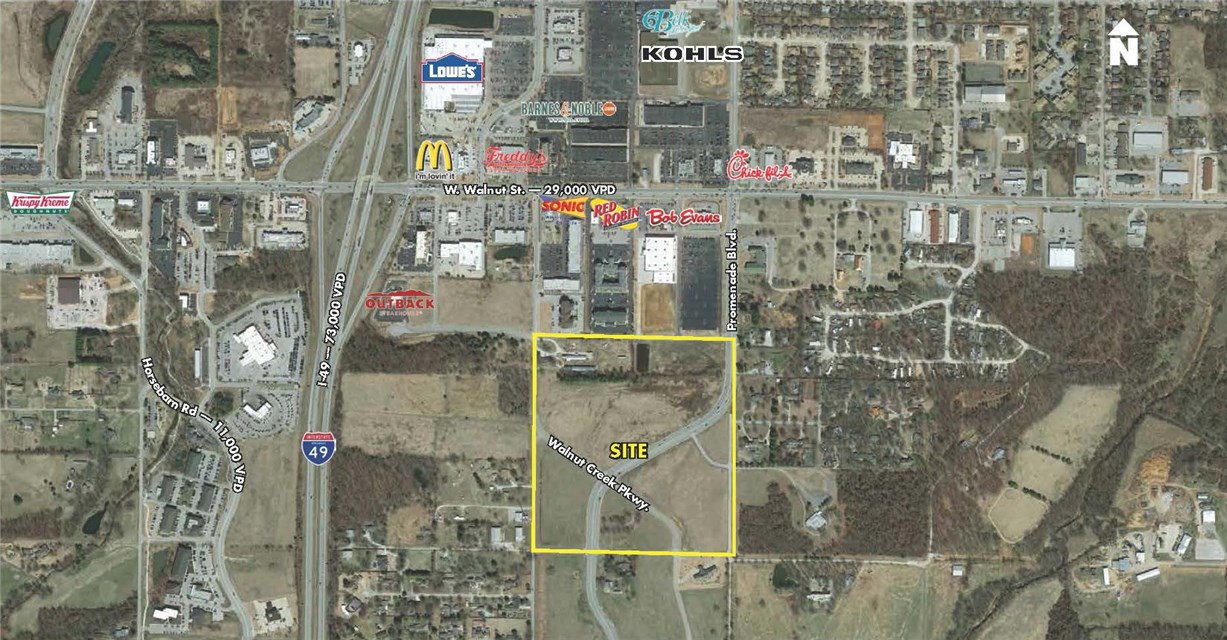 Great location between New Hope Road and Walnut in Rogers.