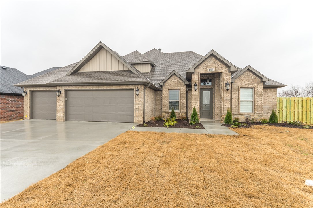 This 2 story home features 4 bedrooms on then main level plus a 5th bedroom/bonus room and full bathroom upstairs. Tons of natural light makes the home feel open and inviting. There are lots of built-ins, custom cabinets, gorgeous flooring and huge closets. The master suite will pamper the most discerning buyer. The home includes gutters, blinds, landscaping with irrigation and wood privacy fence. Built with energy savings materials to ensure a super comfortable home and low energy bills.
