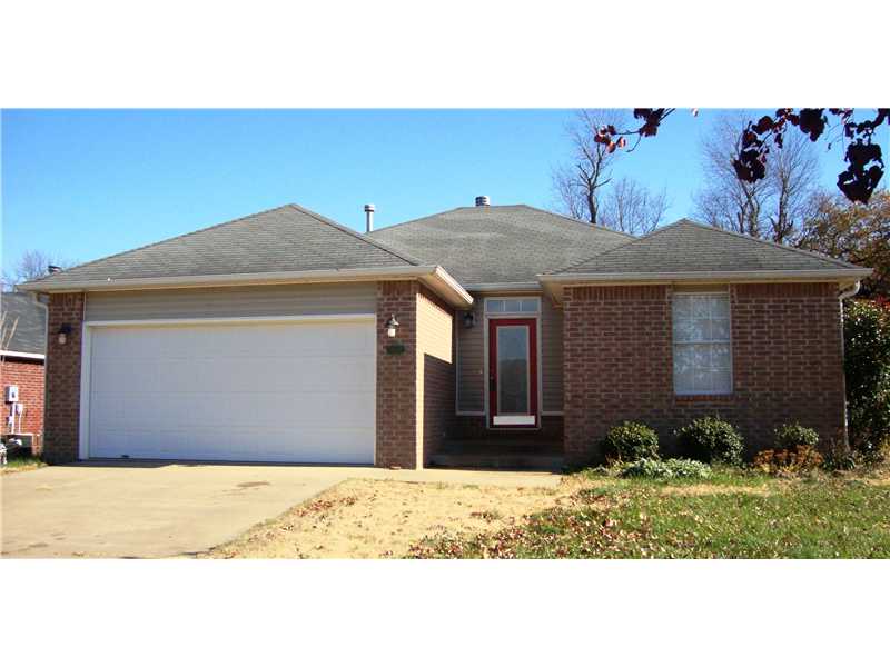 Check out this mostly brick 3/2 home. Trayed ceilings in bedrooms and eat-in, walk in closets, spacious living area with fireplace, large eat-in kitchen, pantry, nice wood deck out back with fenced in yard.