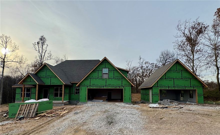 Discover the perfect blend of space, freedom, and privacy with this beautiful 5-bedroom home situated on 1.78 acres—ideal for anyone seeking room to breathe. Inside, enjoy an open and functional layout featuring quartz countertops, a large kitchen island, and an oversized 9x9 pantry with unbeatable storage. With five total bedrooms, including one that can easily serve as a home office, this floor plan adapts to your lifestyle. A private upstairs bedroom with a full bathroom is perfect for guests, multigenerational living, etc. Bring your hobbies, equipment, or extra vehicles—there’s plenty of room with an attached 2-car garage plus a detached 2-car garage that makes an excellent workshop or storage building. Outside, the spacious 1.78-acre lot provides endless possibilities: build a garden, add a pool, or simply enjoy peaceful country evenings. This property offers the independence and quiet setting you’ve been looking for—without sacrificing modern comforts and convenience.