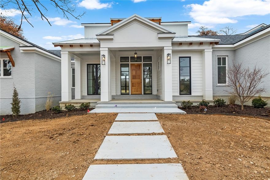 In the heart of Fayetteville near Wilson Park and Downtown Proper. This new home on an estate-size lot features 4 bedrooms, 3 full baths, and 2 half baths. Custom-built and designed in 2022 with coastal architecture and timeless traditional style this home features lots of natural light with coastal elements from California. Very different look and open concept for people who love to entertain. Has an attached casita flexible for an airbnb/pool house with its own entrance. Come take a peek!