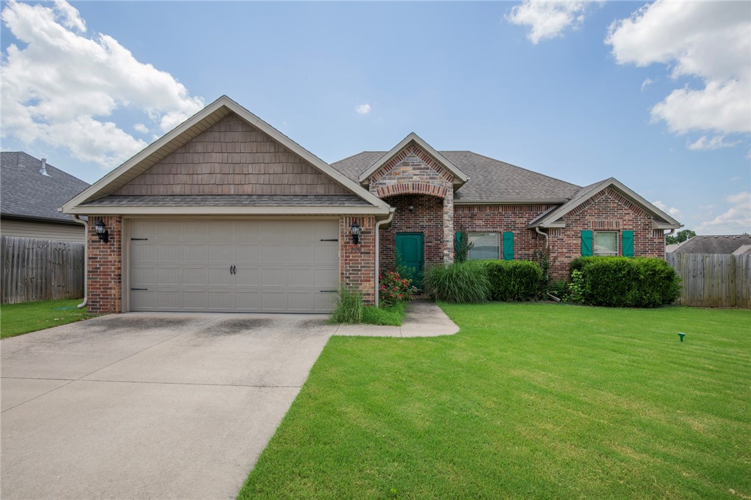 Welcome to this charming 3 bedroom, 2 bathroom home in beautiful Cave Springs, located in the sought-after Bentonville School District. This well-maintained home offers a spacious open layout with plenty of natural light. The fully fenced backyard provides privacy and features a covered patio—perfect for relaxing or entertaining. Enjoy the quiet neighborhood feel while being just minutes from schools, shopping, and dining. A great place to call home!