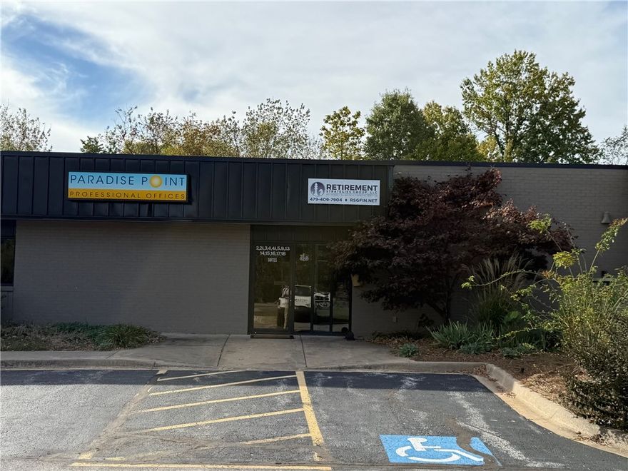 Paradise Point Professional Offices. Full service space and includes janitorial for common areas. Tenet to maintain office. 2 restroom and break area. Coe access during after hours. Tenant to provide own internet Landlord to pay all other expenses & utilities.