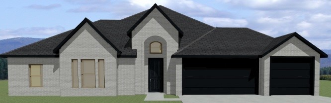 This 5 bed, 3.5 bath open floor plan has everything you would want in a home. On the main floor, you have a beautiful entry, an open floor plan with wood floors, the kitchen has custom cabinets, and a primary suite that features a tiled shower and a great wrap around closet. Upstairs you will find a large bedroom with a full bath that is perfect for a bonus room, for guests or a game room! The house is still under construction and pictures are of a similar plan and finish.