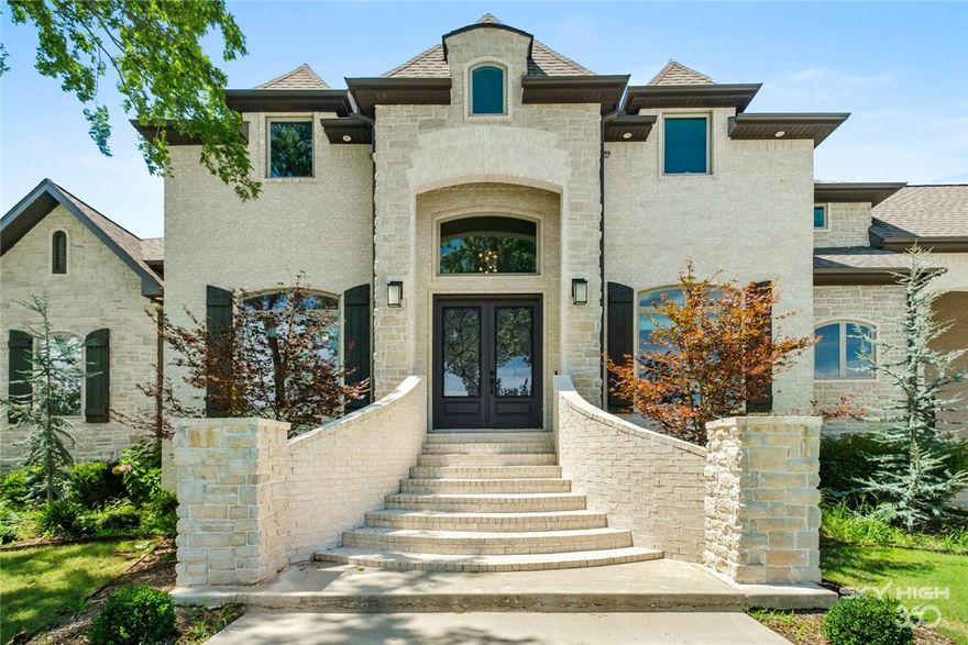 Beautiful Custom home located in East Fayetteville. This home features luxurious amenities, Quartz counter tops, custom cabinets see through 2 sided fireplace above a large soaker tub in the master bath suite, large walk in closets, custom barreled ceiling in the living area. This home also features a heated and cooled garage with 1/2 bath. This home is a must see!!