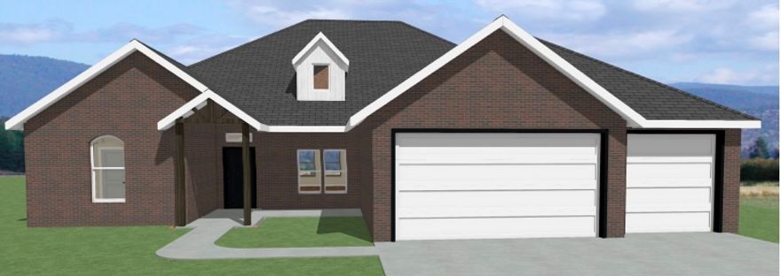 Welcome to the Pemberton Plan, a beautifully designed 4-bedroom, 2.5-bathroom split-plan that blends style and functionality. The open-concept kitchen and living area create a warm, inviting space perfect for gathering with family and friends. The primary suite is a private retreat, featuring a tray ceiling, a beautifully tiled shower, double sinks, and a spacious walk-in closet. Plus, enjoy the convenience of a 3-car garage. Don’t miss your chance to own a home in this sought-after community! The builder is offering $10,000 towards closing costs or a rate buydown. Preferred lender incentives available. The pictures are not of the actual house but of a similar plan and finish. Taxes are based on land only. The house is still under construction.