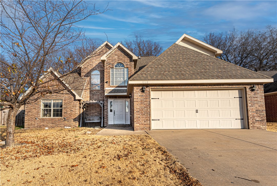 Welcome to your next home. This 3 bedroom 2.5 bath has a great curb appeal and a wonderful layout with an open living area, tall ceilings, gas fireplace, formal dining room and an eat in kitchen. Master bedroom on main level and two bedrooms and a bath on the second level with a balcony hallway.
Refrigerator, water and dryer convey along with Samsung ATMOS sound system with the soundbar built into the mantel. This home is priced to sell, call for your showing today