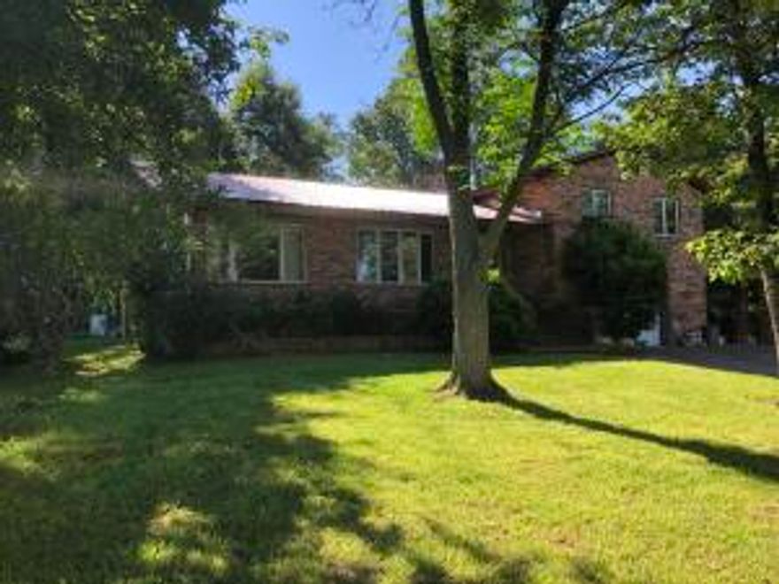 BRING THE LIVESTOCK to this beautiful 48 fenced pasture acres, pond, cross fenced, barns, outbuildings,  a gorgeous view, plus the the home features 3 bdr, 2 bth, 2 fireplaces, formal dining room, eat in kitchen, oversized utility room/mud room,   basement, metal roof,  upstairs offers 2 bdr & 1 bth that needs to be finished out (upstairs was never finished).