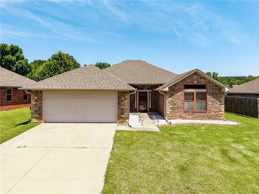 Great location and storage in this 4 bedroom/ 2 bath Rucker built home in Alma! Spilt bedroom plan and all bedrooms have walk-in closets. There's a separate oversized hall storage closet that would make a great linen closet or pantry. Tile counter tops throughout. Master bath has a separate tile shower. Wood privacy fenced backyard with covered porch.