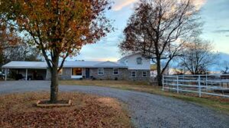 Need room for livestock? Check out this Country Charmer on 18 acres with 2 ponds & an older barn. Recently remodeled including new flooring, new paint, new cabinets, new HAVC, and roof is approx 2 years old. Fenced pasture w/ pipe fencing & wire. The home is a tri level with an open floor plan and has 3 bedrooms and 2 bathrooms. The primary bedroom offers a new deck that overlooks the land and has mountain views from every angle; a great place to enjoy your morning coffee. The primary bath offers a tile shower, and the downstairs bath has a new tub/ shower combo. There is 2064 sq ft and a 2 car carport.  All electric and rural water. It is located in the Dardanelle School District but has a Danville 911 address. Realtor Owned. Will sell house & 3.5 acres m/l for $299,900.