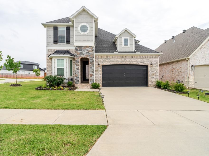Wonderful and favored Aurora neighborhood. Situated on a corner lot! The 2-level garden home floor plan has fabulous living space, 4 bedrooms & 2.5 bath. Just down the street are all the amenities you will love: Enjoy the 2 pools, playground, clubhouse, dog park, fitness course, and of course don't forget the basketball/pickleball court! The private primary suite offers a luxurious en-suite bath with double vanities, walk-in shower, and soaking tub. Wood and tile throughout main level with carpeted rooms on 2nd level. Upgrades throughout and interior finishes that creates the living space with a classy but comfy feel.  Gourmet style kitchen with open plan concept. The covered porch is always a favorite & with the addition of the outdoor f/place you can enjoy all seasons!! Internet is paid for & included. You will love the charm of this neighborhood!
