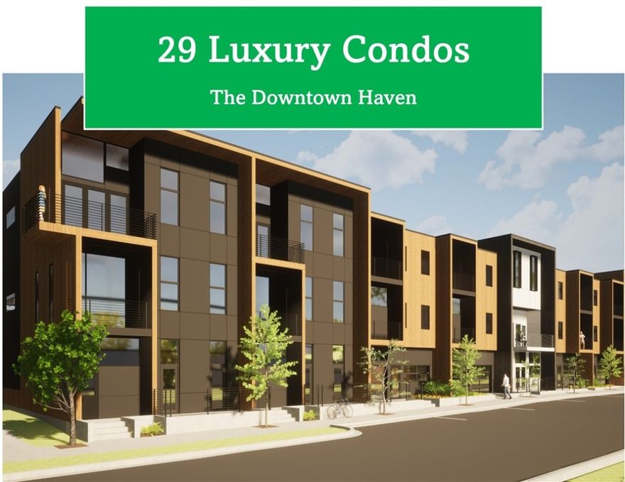 LUXURY CONDO LIVING IN THE HEART OF BENTONVILLE - WELCOME TO THE DOWNTOWN HAVEN. Perfectly positioned between the new Walmart Campus and the vibrant Downtown Bentonville Square, The Downtown Haven offers unmatched access to cultural hotspots. This is urban living redefined. This community features 29 luxury residences. Unit 104 – The Basquiat Flat, is named in tribute to legendary artist Jean-Michel Basquiat—whose work is prominently featured at nearby Crystal Bridges—this ground-level unit channels a bold, industrial vibe with an artistic edge. A unique glass-paneled overhead door opens directly onto your private patio, blurring the lines between indoor inspiration and outdoor ambiance. The primary suite features a 7'x6' walk-in closet. The one bedroom also boast a flex space perfect for an work-at-home office. Whether you're an art lover, cyclist, entrepreneur, or someone who simply craves modern comfort in a walkable neighborhood—this is your Bentonville basecamp.