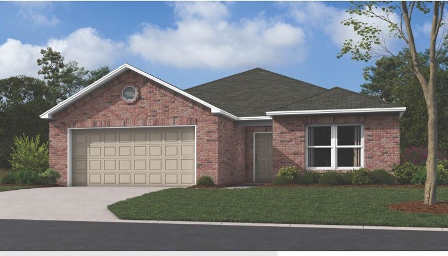 The Roselyn plan prioritizes comfort, functionality, and aesthetic appeal. This home features an open floor plan with 4 bedrooms, 2 bathrooms, an expansive living area, a striking eat-in kitchen fully equipped with energy-efficient appliances, and an island perfect for the adventurous home chef. The open floor plan is a popular layout that provides a sense of spaciousness and connectivity between different living areas. Learn more about this home today! *Photos are of similar model