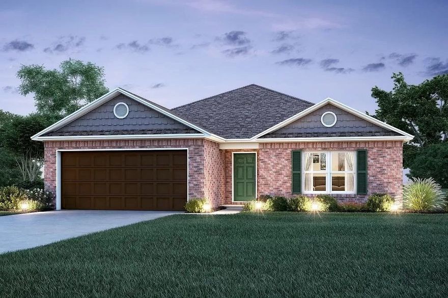 New construction 3bd 2ba. Open floor plan throughout kitchen, dining, and living room. Home has craftsman cabinetry, over-sized master closet, upgraded lighting, and a covered patio. Home includes a 2-10 home warranty!