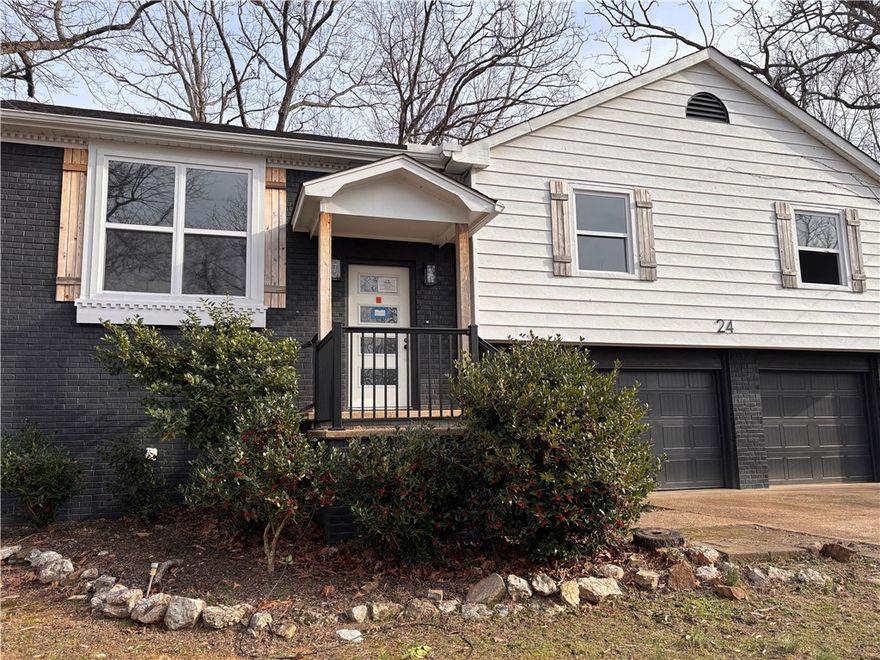 This amazing home has many updates and you will love the view of Lake Thunderbird! Sit on the back porch and enjoy the fresh air! The floor plan of this home is amazing with spacious rooms, a basement, attached garage and a modern feel! Buyer to verify all information about property.