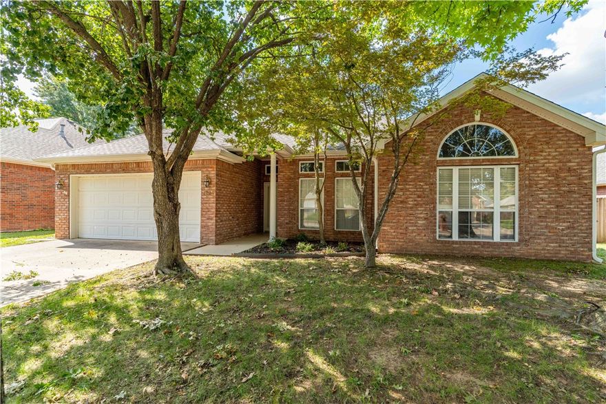 This beautiful 4-bedroom, 2-bath home offers a welcoming layout designed for both comfort and functionality. Enjoy a spacious eat-in kitchen plus a separate dining room, perfect for everyday meals or entertaining guests. The split floor plan provides privacy, with a primary suite featuring his-and-hers closets for plenty of storage. New luxury vinyl plank flooring flows throughout the home, adding style and easy maintenance. Step outside to a fenced-in backyard with a covered patio, ideal for relaxing or hosting gatherings year-round. This home checks all the boxes for comfortable living in a great setting!