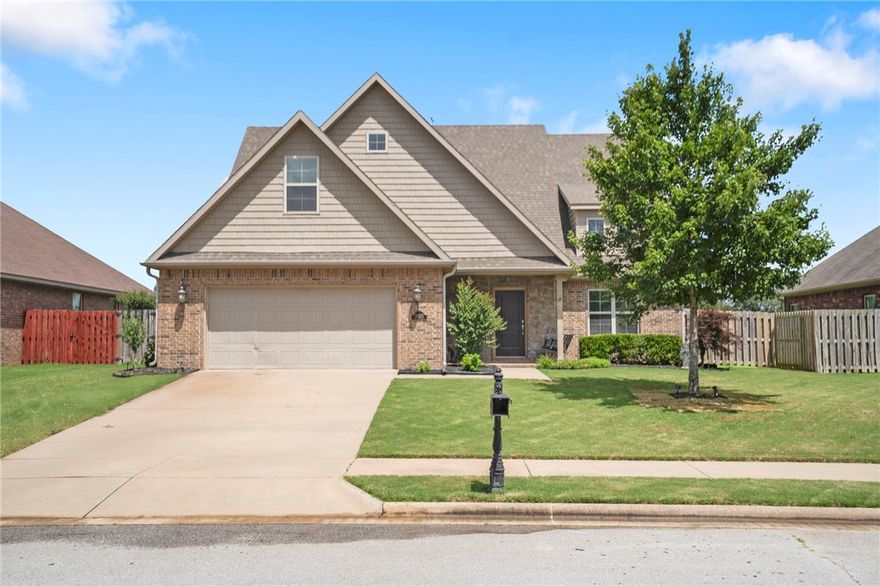 This two-level home boasts hand-scraped hardwood, crown molding, and a great floor plan for entertaining. The Owner's suite features not one but TWO walk-in closets. Enjoy the community Clubhouse and Pool or even the close Proximity to Shaw Park. Sellers are offering a home warranty with 2-10 with an acceptable offer. Whether you are a first time home buyer or looking to have more room, this would be a great move-in ready home for your family!