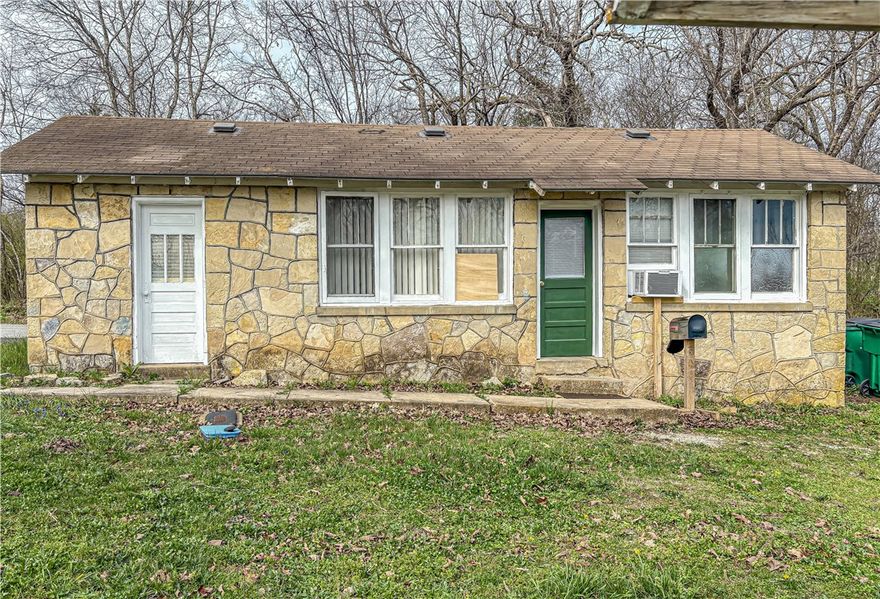 Affordable living and move in ready. This rock home has been renovated and is ready to go for any loan. One bed and one bath perfect for a single person or a couple. Walking distance to town and post office. Schedule to see this one today!