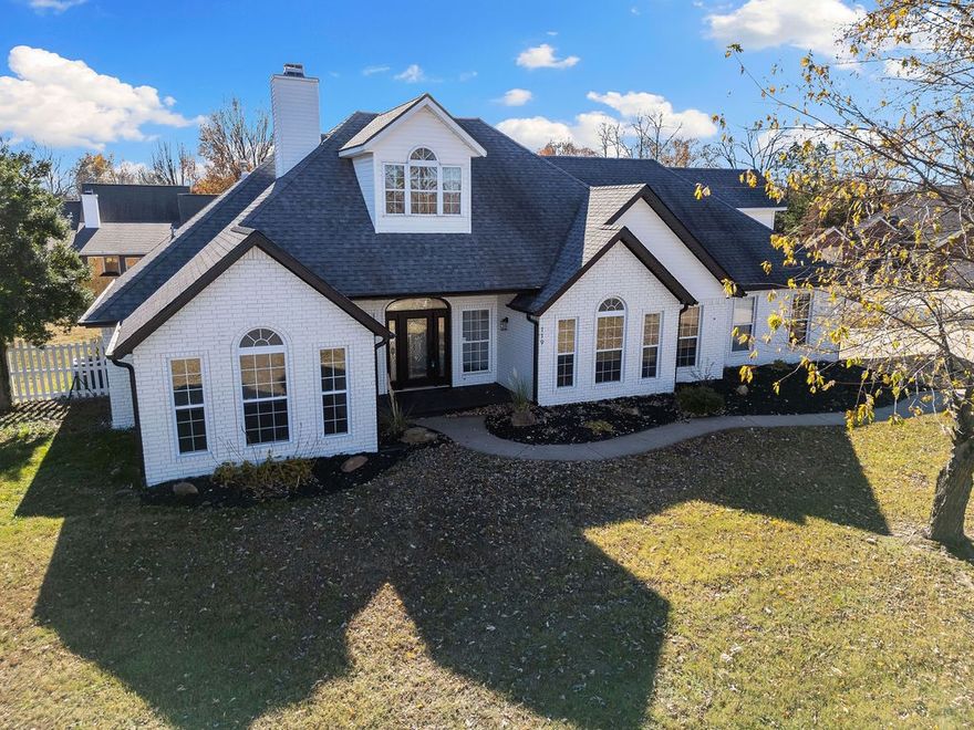 Welcome to 119 Elm St!
This beautifully updated home sits on a spacious 0.41-acre corner lot in a well-established neighborhood—with no HOA. Step inside to discover a bright, open living area and a renovated kitchen featuring stunning new granite countertops, ideal for both everyday living and entertaining.

The split floorplan offers privacy and functionality. The primary suite boasts an en-suite bathroom and a walk-in closet, while the two generously sized guest bedrooms offer ample closet space.

The showstopper of this home is the expansive second level—a versatile space perfect as a second living area, home office, or even a second primary suite.

Enjoy the outdoors on the covered patio overlooking a large, flat yard—ideal for relaxation, entertaining, or play. Additional highlights include a 2-car garage with a workshop area, plus a circular driveway that provides plenty of parking and storage.

This move-in-ready home is waiting for you—schedule your tour today and make it you