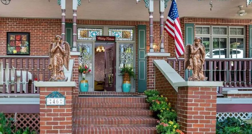 Victorian Grandeur Meets Refined Luxury. Timeless elegance, distinguished AAA Four-Diamond estate inspired by the grandeur of an 1880s Victorian mansion. Set amidst lush, manicured grounds in the heart of Eureka Springs, this exceptional property blends historic charm with elevated modern comfort. A sweeping wrap-around porch welcomes guests into interiors rich with stained glass, antique furnishings, and bespoke architectural detail. Each private suite is thoughtfully appointed with luxury linens, spa-like baths, and indulgent in-room jacuzzis, creating an atmosphere of quiet sophistication and relaxation. Renowned for its gracious hospitality, the property features a gourmet breakfast experience crafted daily with fresh, high-quality ingredients. Ideal for romantic escapes, intimate gatherings, or milestone celebrations, The Hall offers a setting that is both elegant and unforgettable. With a separate owners' residence, it is a legacy property offering refined living, distinctive character, and enduring appeal.