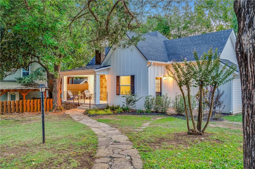 Unbeatable location close to downtown Fayetteville! This historic home has been completely redone down to the studs, offering the charm of original details with the comfort of modern updates. Step inside to find original hardwood floors, quartz countertops, and custom cabinetry throughout. The bright eat-in kitchen features a custom built-in bench, perfect for casual dining or hosting guests. A versatile bonus room provides the ideal space for a home office, library, or additional living area. The bedrooms are spacious and thoughtfully designed, including a primary suite with updated finishes. With its combination of historic character, high-end updates, and walkability to Fayetteville’s best shops, restaurants, and entertainment, this property is a rare opportunity in one of the city’s most sought-after neighborhoods.