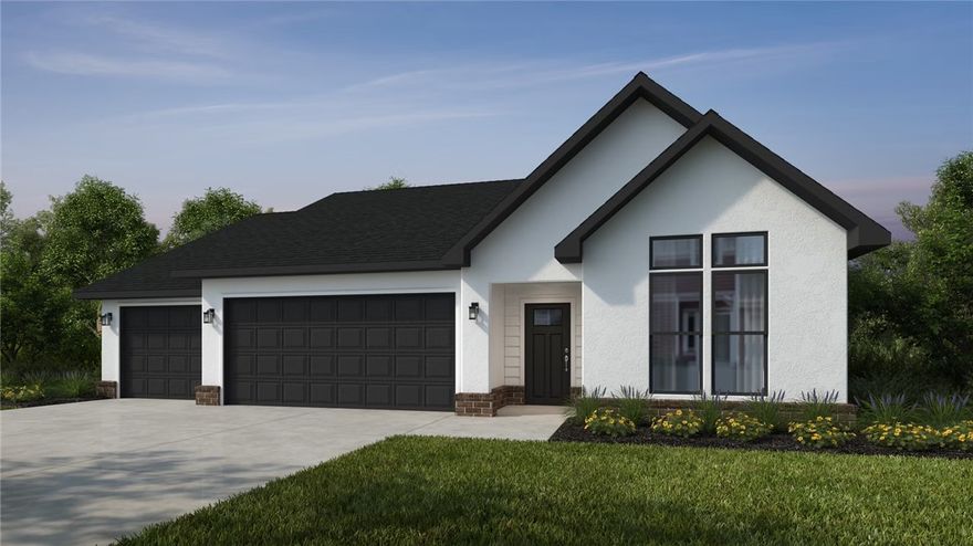 This spacious 3 bedroom, 2-bathroom home offers
1,950 square feet of smart, stylish living. From the
moment you step inside, 10-foot ceilings in the entryway,
kitchen, and living room to create a grand, open
atmosphere. The primary bathroom includes dual vanities
for added comfort. As part of our 1950 3-Car Series, this plan also includes an
upgraded third-car garage, providing extra space for
storage, hobbies, or additional vehicles.
With the luxury feel of a larger home and a layout
designed around your lifestyle, this plan delivers more of
what matters, right where you need it.
Taxes are subject to change based on new construction.