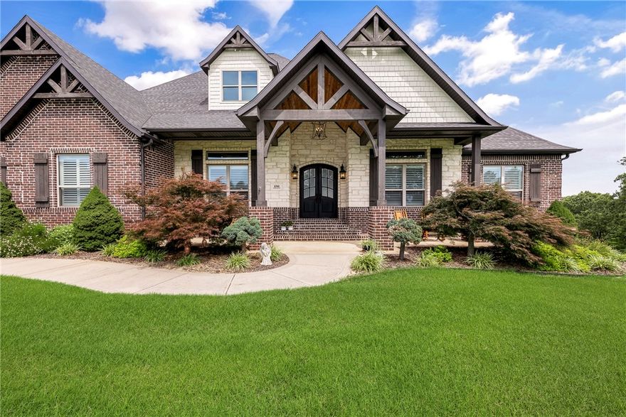 Welcome to a masterpiece of refined living, nestled within the prestigious gated enclave of Grand Valley Estates. Spanning a generous 6.53 acres of pristine land, this estate blends elegance, comfort, and breathtaking natural beauty. This home has 5359 sq ft of meticulously designed living space with 4 spacious suites offering privacy and comfort, 4 full baths and 3 half baths each thoughtfully appointed, with 12-foot soaring ceilings throughout for a grand and open feel. This home offers a Gourmet kitchen with high-end appliances, custom cabinetry with a center island for your entertaining. A state-of-the-art media room with theater seating and custom black out shades for the ultimate cinematic experience. Step outdoor to an oversized composite deck with sweeping views-ideal for morning coffee, evening wine or weekend gatherings. A detached garage/shop heated and cooled for your added parking and hobbies. This estate offers both exclusivity and peace of mind. The layout invites effortless indoor and outdoor flow.