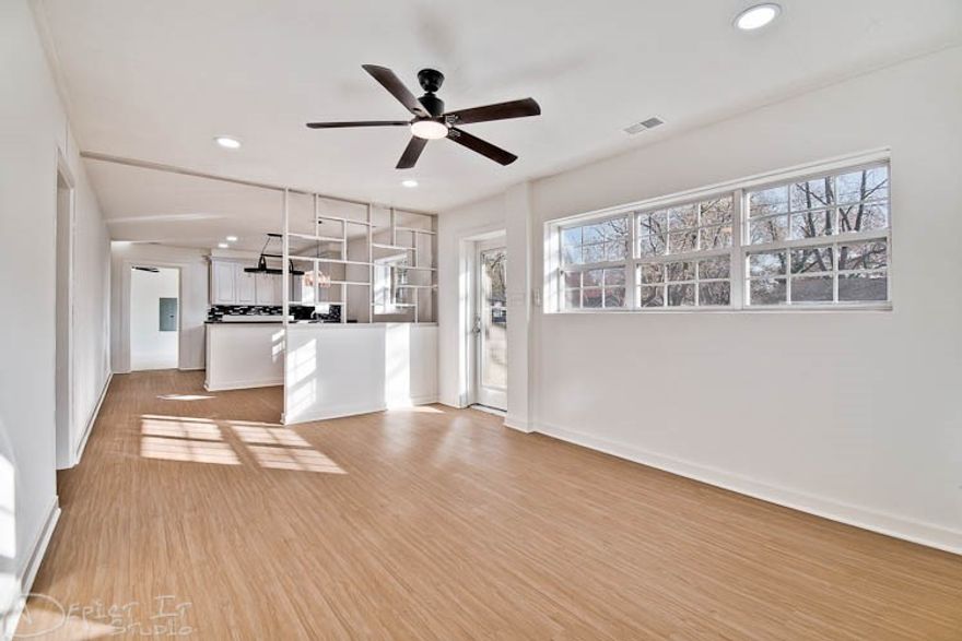 Welcome home! This charming single level home has been completely transformed, going from a cozy 2 bed, 1 bath to a spacious 3 bed, 2 bath gem. This recent remodel brings a fresh, modern vibe.

Step inside to find newly textured walls and luxury vinyl plank flooring that flows through the main areas, giving it a sleek and stylish look. Bedrooms are cozy with brand new carpet, making them the perfect retreat. Fresh paint throughout the entire house, including the kitchen cabinets, adds a bright and inviting atmosphere.

You'll love the updated lighting fixtures and ceiling fans with remotes, ensuring comfort and convenience. Outside, enjoy fresh landscaping that enhances curb appeal, along with gutters equipped with screen guards for easy maintenance. Located on a flat lot near schools and walking distance to Taylor Park, this home is perfect for families or anyone looking for a fantastic place to settle down. Don't miss out on this cute and comfy house!

Seller is offering up to $5,000 in concessions.