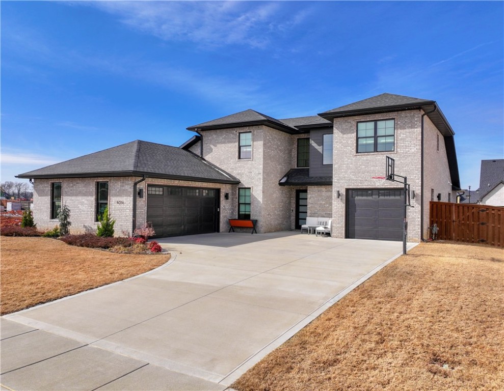 Step into luxury in the prestigious Scissortail Subdivision with this stunning home, where elegant design meets everyday comfort. Featuring 4 bedrooms, 4 bathrooms, & a 3-car garage, this home is designed for both relaxation & entertaining. Thoughtfully laid out, two bedrooms are conveniently located on the main floor, while two additional bedrooms, along with a bonus room, are upstairs. A dedicated office on the main floor provides the perfect space for remote work. Inside, you'll find a cozy fireplace & a double oven in the spacious kitchenāperfect for hosting gatherings. The real showstopper, the amazing back porch area! Enjoy year-round outdoor living with an enclosed patio addition done by Grey Barn, featuring a built-in beverage fridge, an outdoor fireplace, an Infratech heater, & a gas grillāall overlooking a low-maintenance astro turf section in the backyard. This home is the perfect blend of luxury & function, offering an unparalleled living experience in one of the area's most sought-after communities.