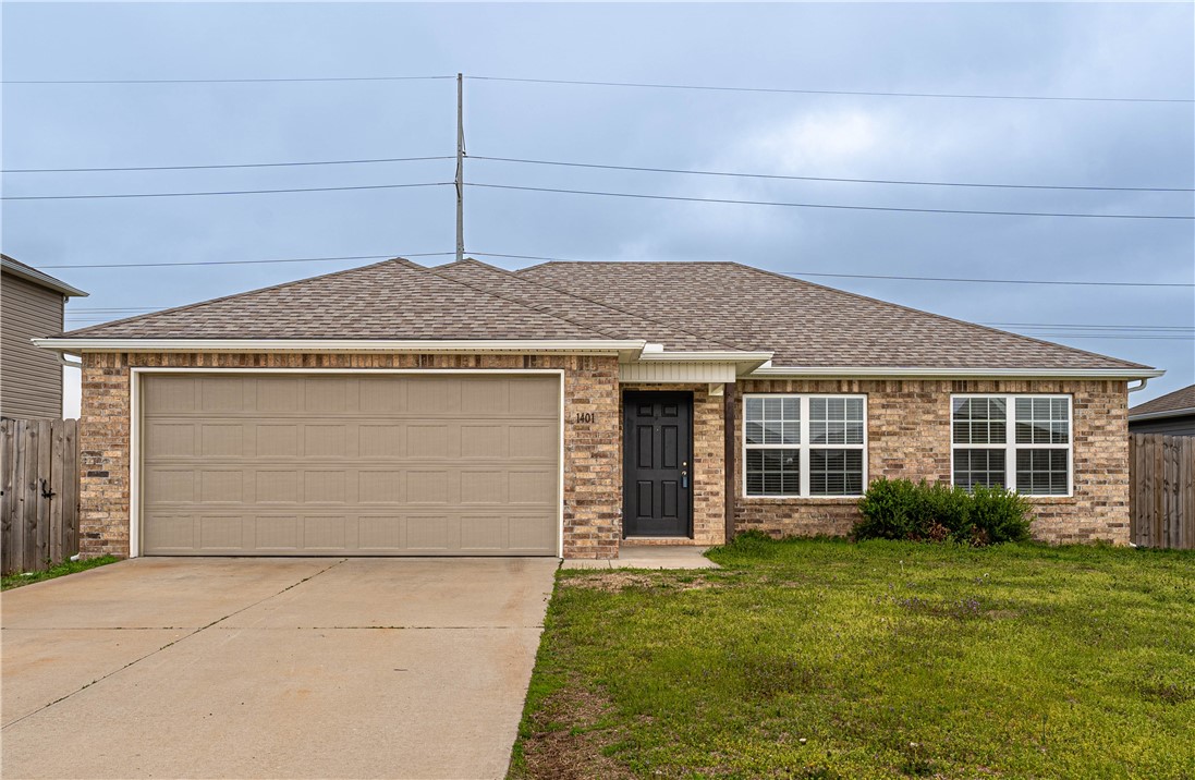 This cute little home is the one! Big fenced lot, large living room and eat-in kitchen, main bedroom features a large walk-in closet and just down the street from Bentonville West High and around the corner from Centerton Gamble Elementary. Seller will accept offers until noon Monday April 16th and make a decision by 5pm that date